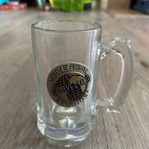 Vintage 1996 Universal Studios Florida Beer Glass Tankard